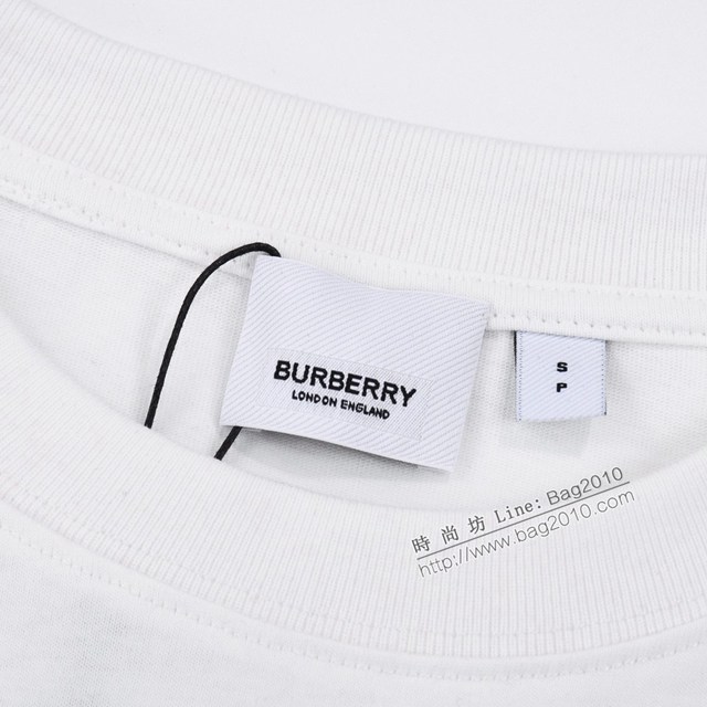 Burberry專櫃巴寶莉2023SS新款口袋印花T恤 男女同款 tzy2627